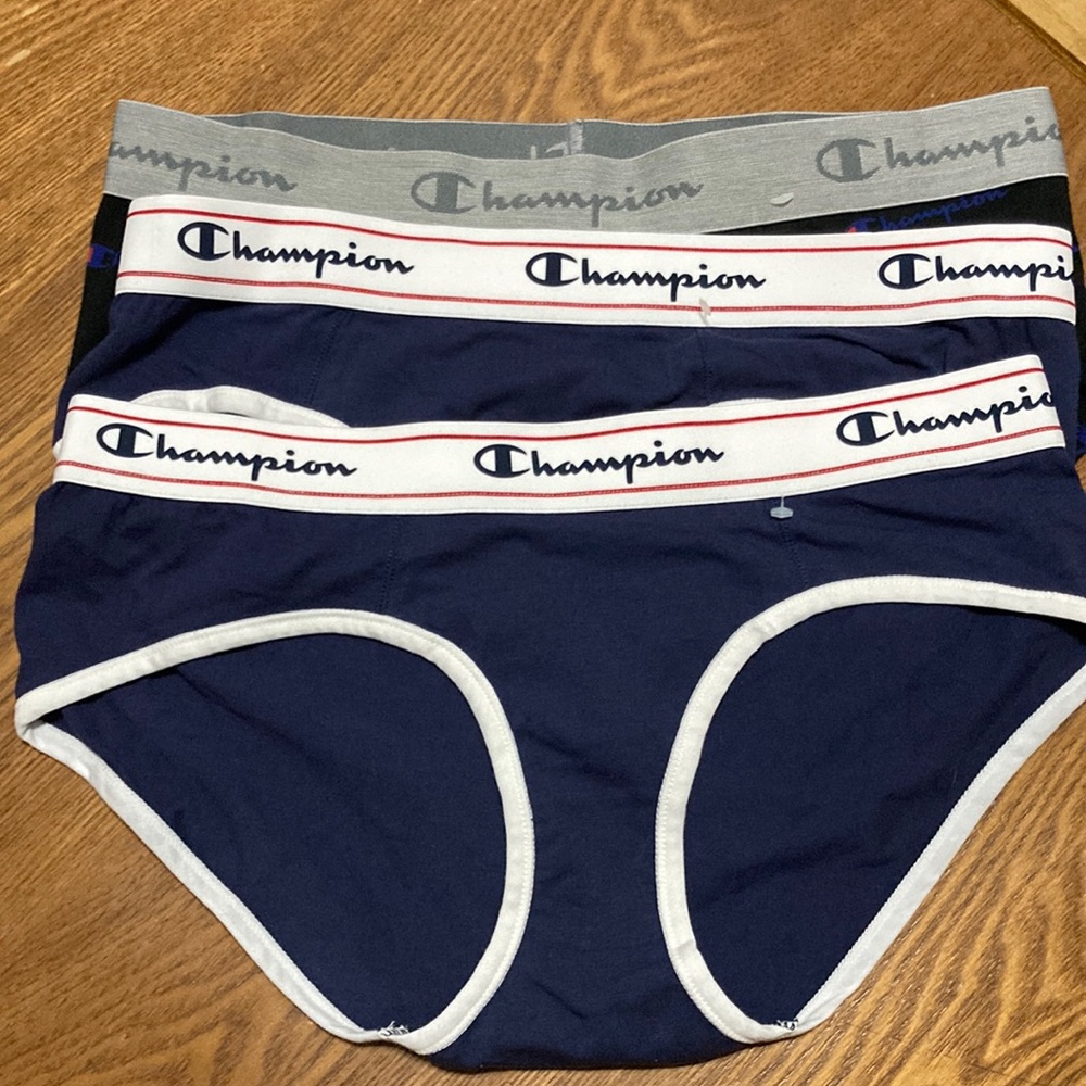 Champion Women’s Panties Set of 3 (size L) NWT